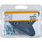 Hettich Schrankaufhänger, 100 x 75mm, verzinkt, 10 Stück