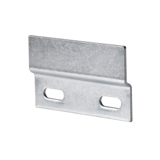 Hettich Schrankaufhängeschiene, 47,5 x 76 mm, verzinkt, 2 Stück