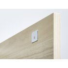 Hettich Oberlichtschnäpper inkl. Schrauben, 25 x 49 x 72 mm, verzinkt