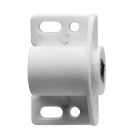 HETTICH Magnetschnäpper 2 kg inkl. Schrauben, verstellbar, weiß, 2 Stück