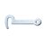 HETTICH Kistenhaken, 27 x 70mm, verzinkt, 2 Stück