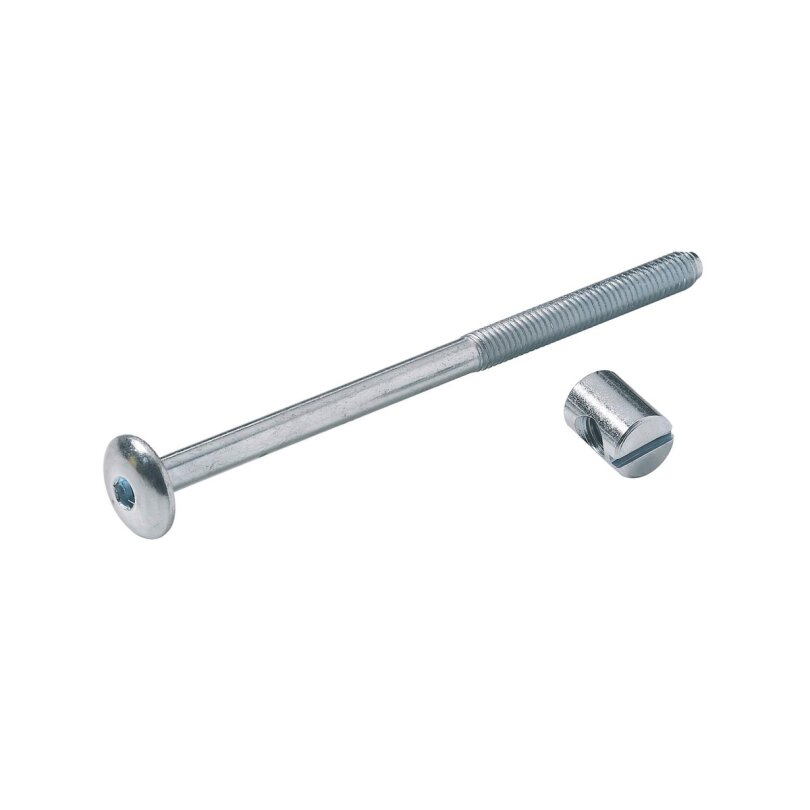 Verbindungsschraube M6 x 100mm mit Kloben 4 Stück, 2,59 €