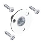 HETTICH Aufschraubmutter M8 x 10mm, verzinkt, 4 Stück