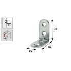 HETTICH Stuhlwinkel, 15 x 30 x 30 x 1,5mm, Stahl...