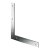 HETTICH Flachwinkel, 22 x160 x 160 x 2  mm, Stahl, verzinkt