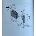 Druckschnäpper mit Türöffner verzinkt