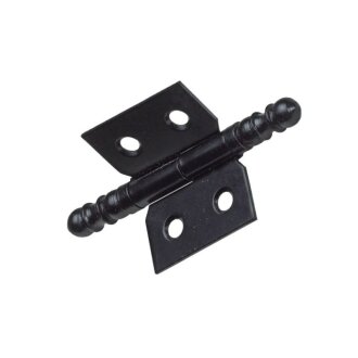 Hettich Möbelband rechts, 30 x 40 mm, Stahl schwarz, 2 Stück