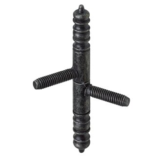 Einbohrband antik mit Zierkopf, 9 x 90mm, 2 Stück