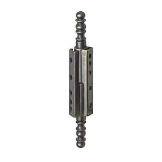 Anschraubband 9 x 50mm brüniert mit Zierkopf
