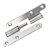 HETTICH Türband DIN links, 110 x 55mm, Edelstahl