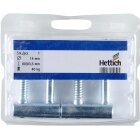 HETTICH Einbohrband verstellbar, 14 x 80 mm, verzinkt