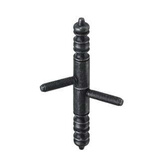 HETTICH Einbohrband für Möbeltüren Antik mit Zierkopf, 11 x 106mm, 2 Stück