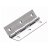 Scharnier 100 x 50mm Edelstahl matt
