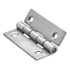Hettich Scharnier, 50 x 30 mm, Edelstahl matt, schmale...