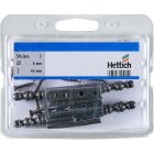 HETTICH Anschraubband antik mit Zierkopf, 9 x 40 mm, 2 Stück
