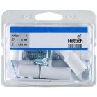 HETTICH Renovierband für Zimmertür, 15 x 83,5mm, weiß, 2 Stück