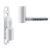 HETTICH Renovierband für Zimmertür, 15 x 83,5mm, weiß, 2 Stück