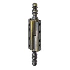 Hettich Anschraubband brüniert mit Zierkopf, 9 x 40...