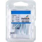 Einbohrband 10 x 34mm weiß 2 Stück