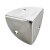 HETTICH Kistenecke, 45 x 45 x 45 mm, Stahl vernickelt