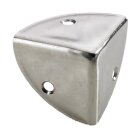 Hettich Kistenecke, 36 x 36 x 36 mm, Stahl vernickelt