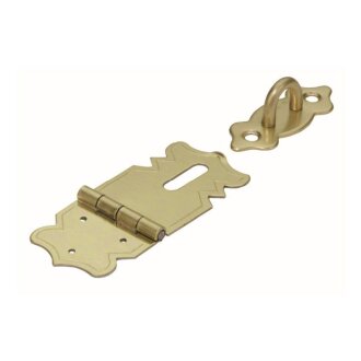 HETTICH Schatullenüberfalle, 20 x 47 mm, vermessingt, 2 Stück