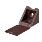 HETTICH Eckverbinder, 22 x 22 x 24mm, Kunststoff, braun,...
