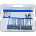 Hettich Einbohrband 16 x 80mm, höhenverstellbar, verzinkt