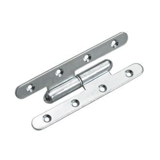 HETTICH Türband DIN Rechts, 140 x 55 mm, verzinkt