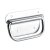 Hettich Kistengriff, 97 x 62mm, Stahl verzinkt