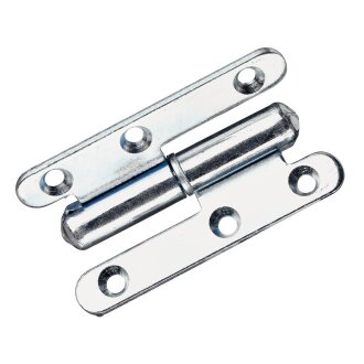 Hettich Türband DIN rechts, 80 x 45 mm, verzinkt