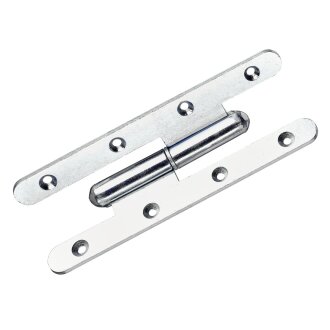 Hettich Türband DIN links, 160 x 60 mm, verzinkt