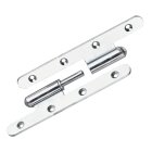 Hettich Türband DIN links, 160 x 60 mm, verzinkt