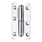 Hettich Türband DIN links, 80 x 45 mm, verzinkt