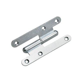 Türband 110 x 55mm DIN Links verzinkt