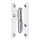 Hettich Türband DIN links, 110 x 55 mm, verzinkt