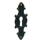 Hettich Schlüsselschild, 56 x 22 mm, brüniert