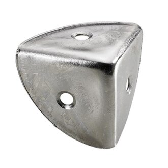 Hettich Kistenecke, 28 x 28 x 28 mm, Stahl vernickelt