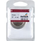 HETTICH Einlassgriff, Stahl vernickelt, Ø 41/35mm