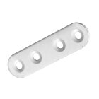 HETTICH Verbindungsblech, 60 x 15 x 2 mm, weiß