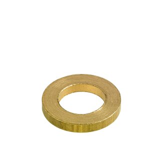 HETTICH Distanzring 11 x 6,2 x 1,6mm, Messing gebürstet, 6 Stück