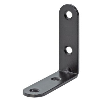 HETTICH Stuhlwinkel, 15 x 50 x 50 x 2 mm, Stahl pulverbeschichtet, schwarz