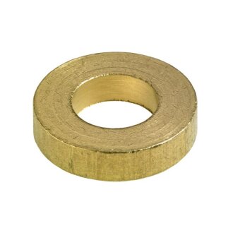 HETTICH Distanzring 17,8 x 9 x 4mm Messing gebürstet 6 Stück