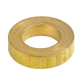 HETTICH Distanzring 15 x 8,5 x 3,5mm Messing gebürstet 6 Stück