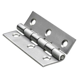HETTICH Scharnier, 60 x 35 mm, Edelstahl matt V2A