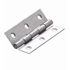 HETTICH Scharnier, 70 x 35 x 1 mm, Edelstahl, Matt