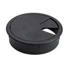 Hettich Kabeldurchlass, Ø 80mm, schwarz