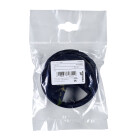 Kabeldurchlass 80mm schwarz