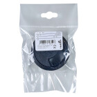 Kabeldurchlass 60mm x 26 mm Kunststoff schwarz