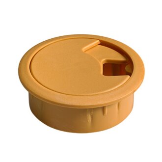 Hettich Kabeldurchlass, Ø 60mm, Buche, Kunststoff